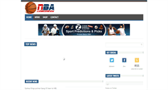 Desktop Screenshot of nbalivescorenow.com